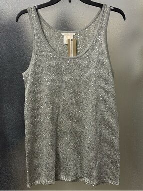 Matty M Sequin Tank Top